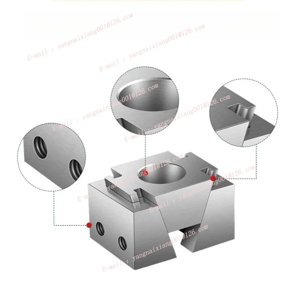 CNC Ok Fixture Pneumatic Inclined Wedge Alloy Expansion Machine Adjustable Side Multi-station clamp holder Machining Center