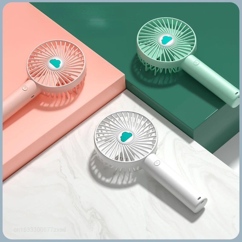 Youpin Mini Fan USB Silence Portable Rechargeable Handheld Fans Vertical Air Cooler 2600 MAH USB Rechargeable Desk Fan
