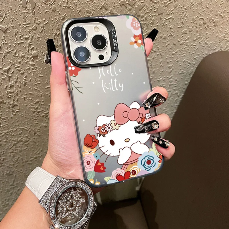Hallo Kitty Katze Bogen Cartoon Nette Fall Für OnePlus 11 12 11R ACE 3 2 3V 2V 3 Pro Nord 3 N20 SE N30 SE N300 PC Telefon Fall Abdeckung