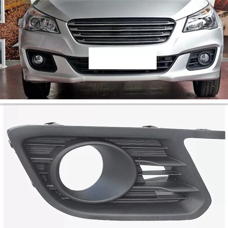 

1Pair Car Front Bumper Fog Lamp Cover Trim Bezel For Suzuki Ciaz 2015-2017 Fog Light Grille Cover