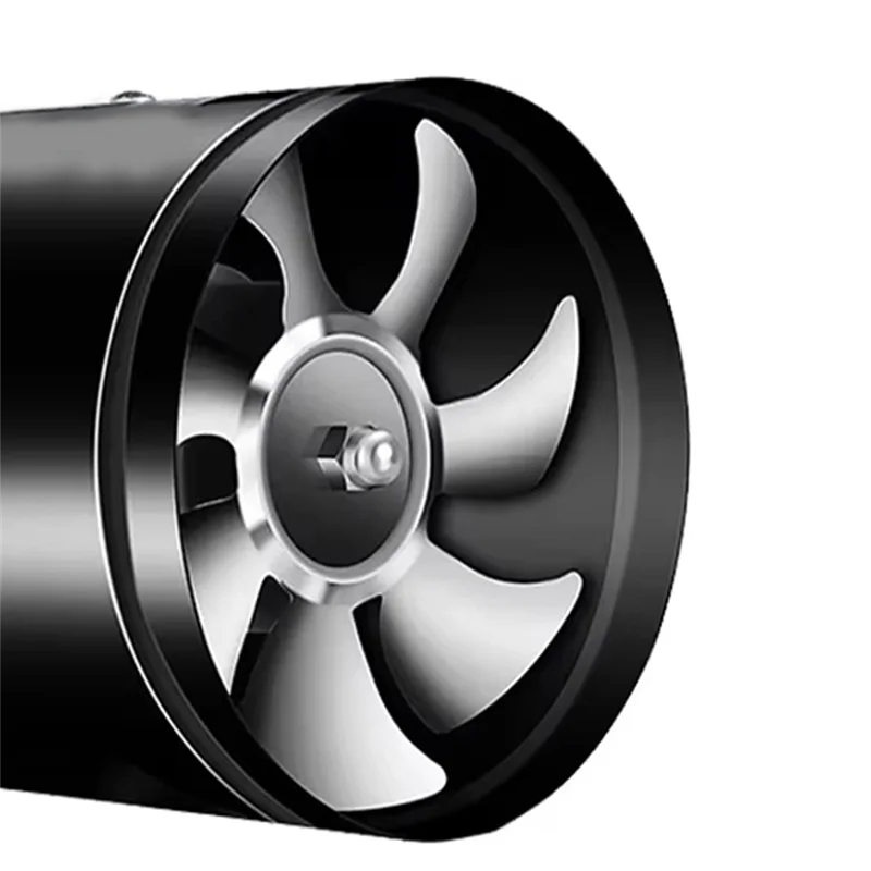 

Настенный вентилятор с металлическими трубами для вытяжки в ванной комнате, мини-вентилятор и вытяжка воздуховода, эффективный поток воздуха BB64B