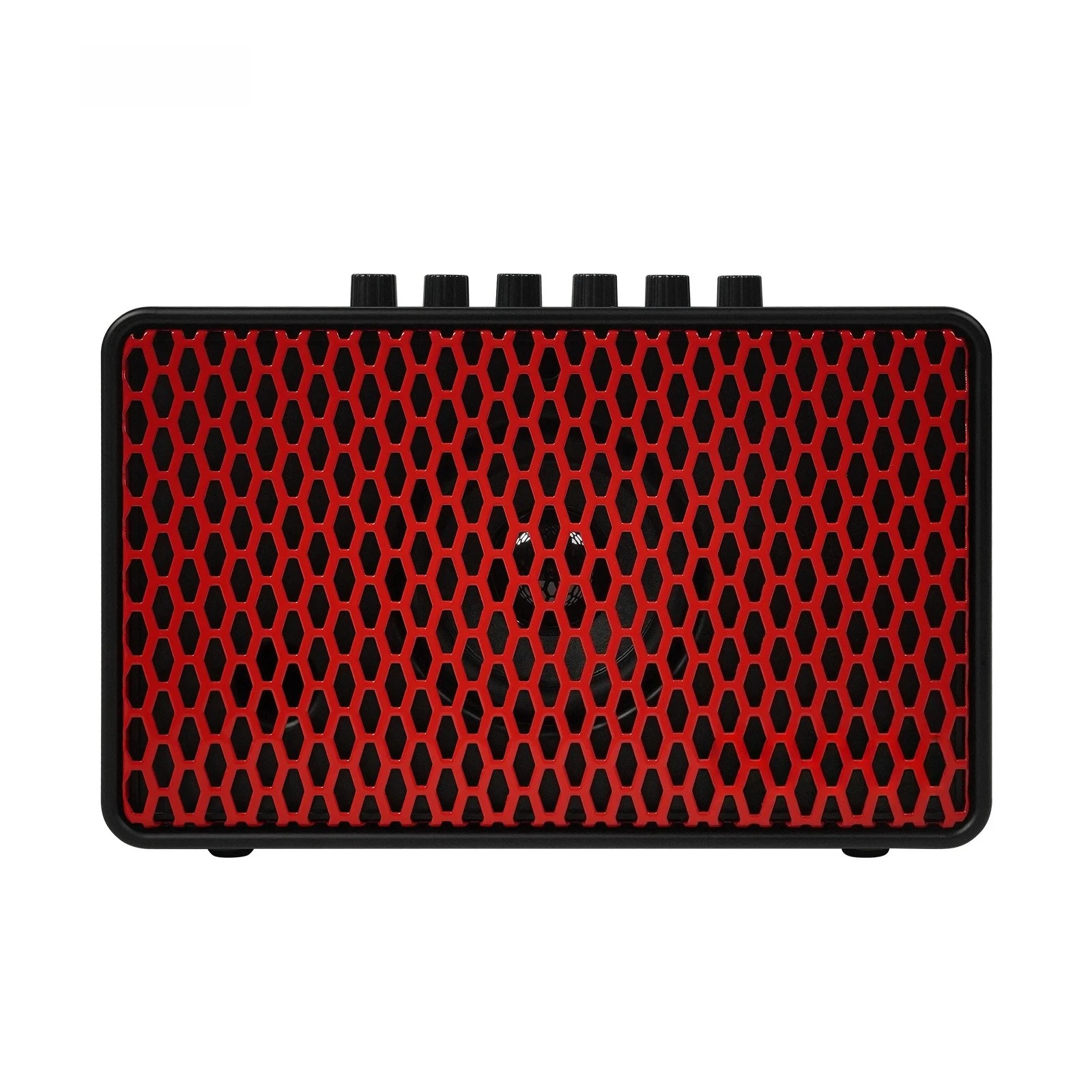 10W Portable Electric Guitar Amplifier Built‑In Amp & Cabinet Simulator Mini Guitar Combo Speaker for Home Practice Recording