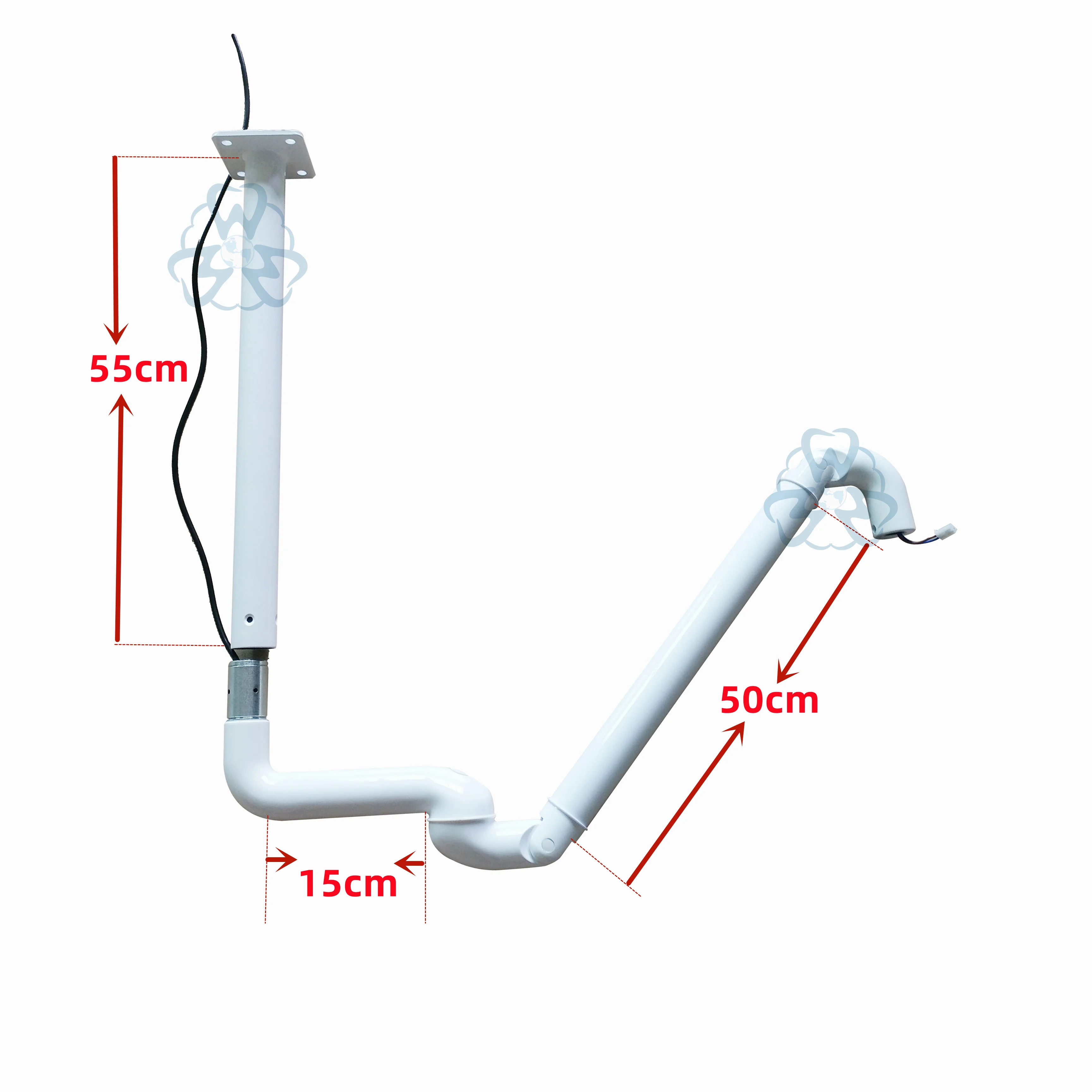 Good quality Dental Mounting Lamp Arm Dental Chair Unit Oral Light Arm All Aluminuml Suspended Ceiling For dental clinic use