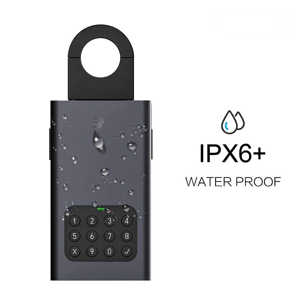 Smart password lock Tuya Smart App Remote Control Key Safe Box Also a Bluetooth Lock Home Hotel Security Code Password Key