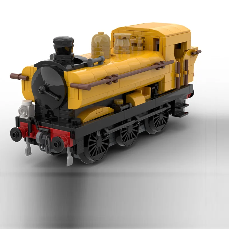 시티카 모델 MOC 빌딩 블록 철도 5700 증기 기관차 모듈형 기술 선물 휴일 조립 어린이 장난감 세트