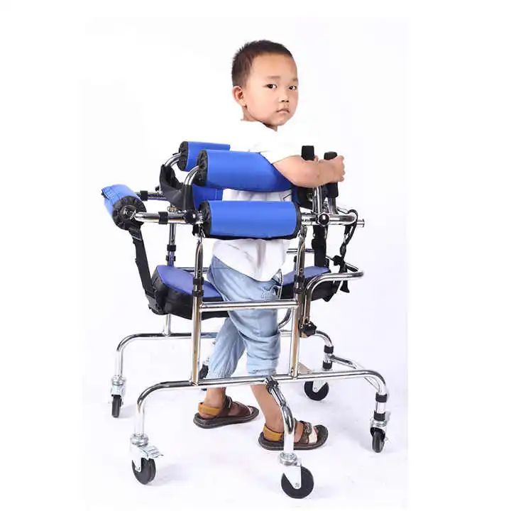 Coolfull Hemiplegic Children's Walker Rehabilitation Equipment Multi Functional Child Walking Aid for Disabled