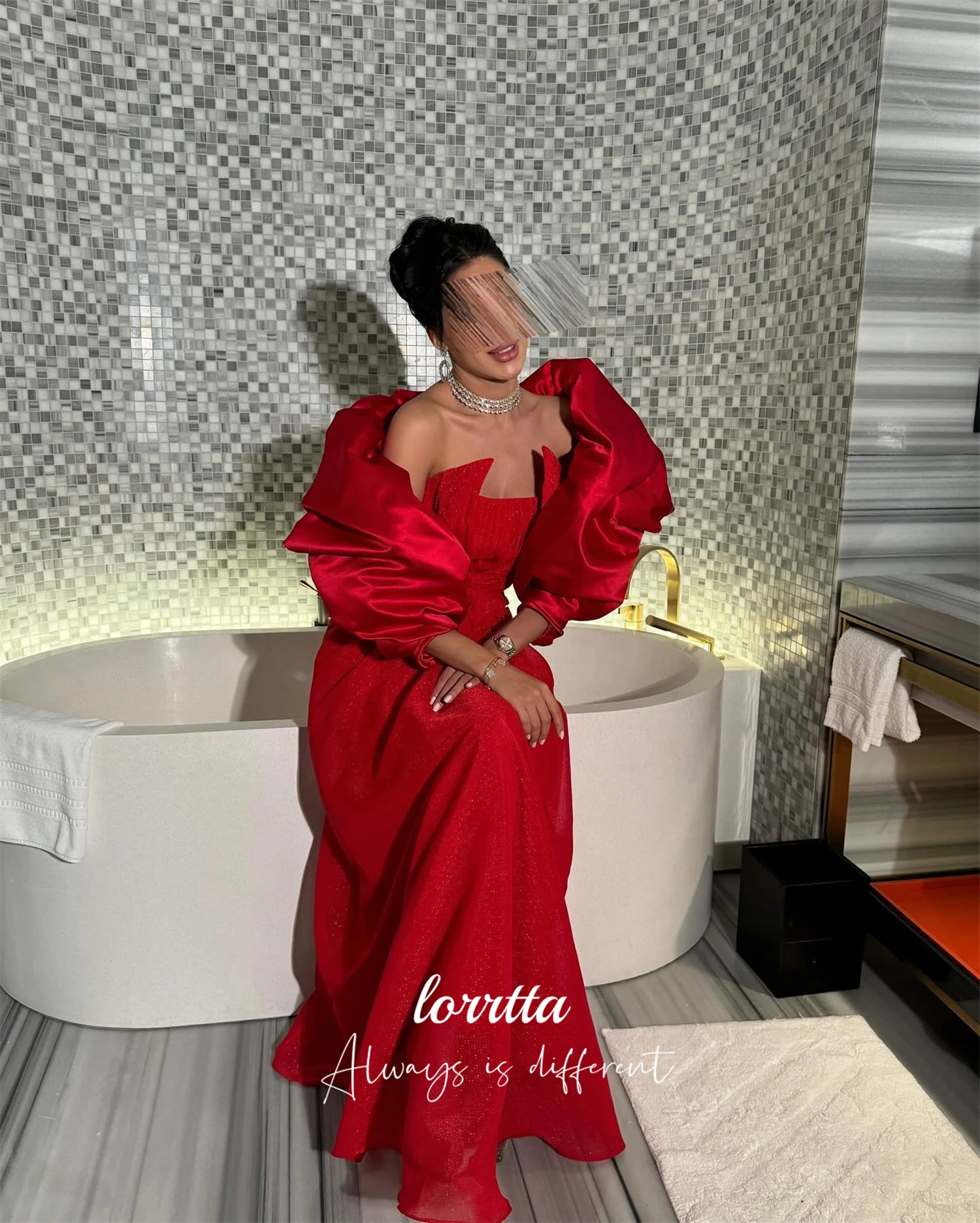 Loretta Aangepaste feestjurk Luxe galajurk Sharon Happy Evening Dress Vrouw Grace Elegante jurken Nieuw in jurken فسات wwwة