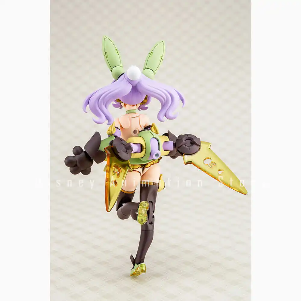 Pre-Sale 100% Kotobukiya MEGAMI DEVICE PUNI☆MOFU Rabbit 13.5CM Anime Action Figures Mobile Suit Girl Collection Assembly Model