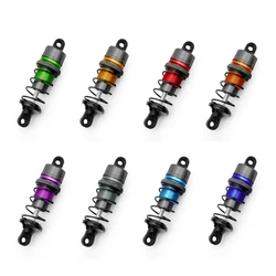 2PCS Metal Hydraulic Shock Absorber for 1/10 RC Crawler Car Traxxas TRX4 FWO6 TTO1 MO5 M06 3Racing Accessories