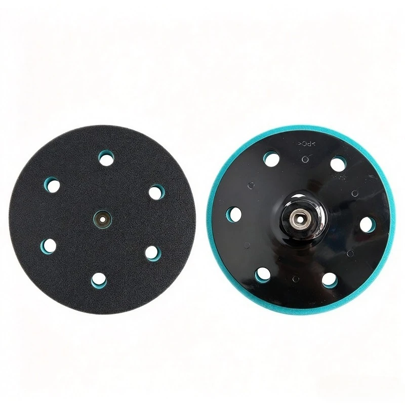 For Blue Grinding Disc Sponge Sander Universal Self-Adhesive Sandpaper Sponge Disc with Without Holes