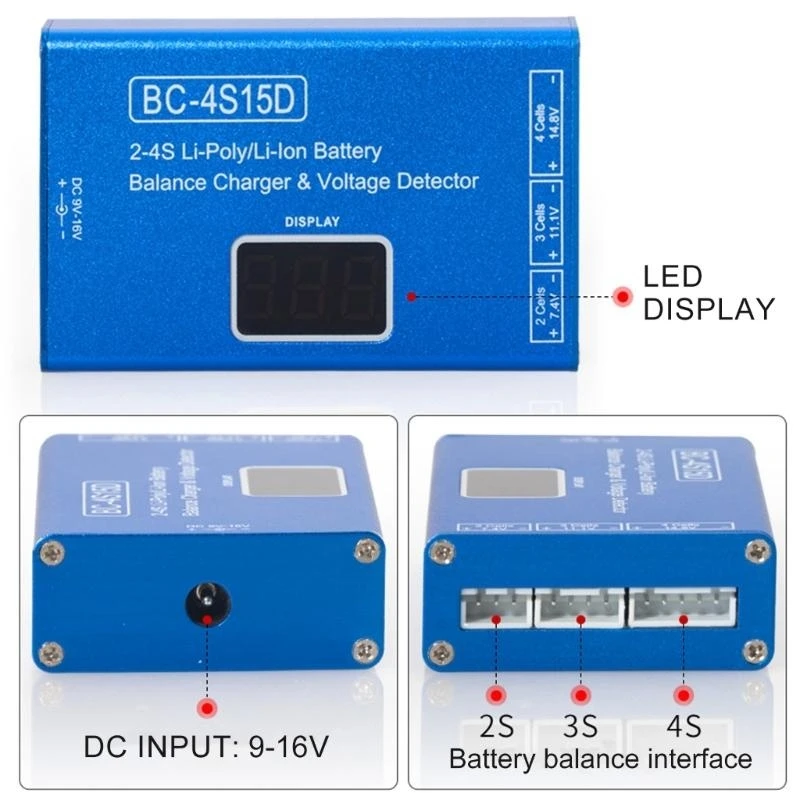 Y2GD BC-4S15D 2-4S BATERÍA BATERÍA ESCAPADA CARGADO ANTIS Y EXITOS