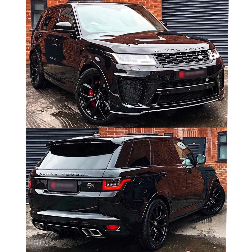 

Body Parts Including Front Rear Bumper Grille Fender for Land Rover Range Rover SVR Model 2014-2017 Upgrade to 2018 Body Kit