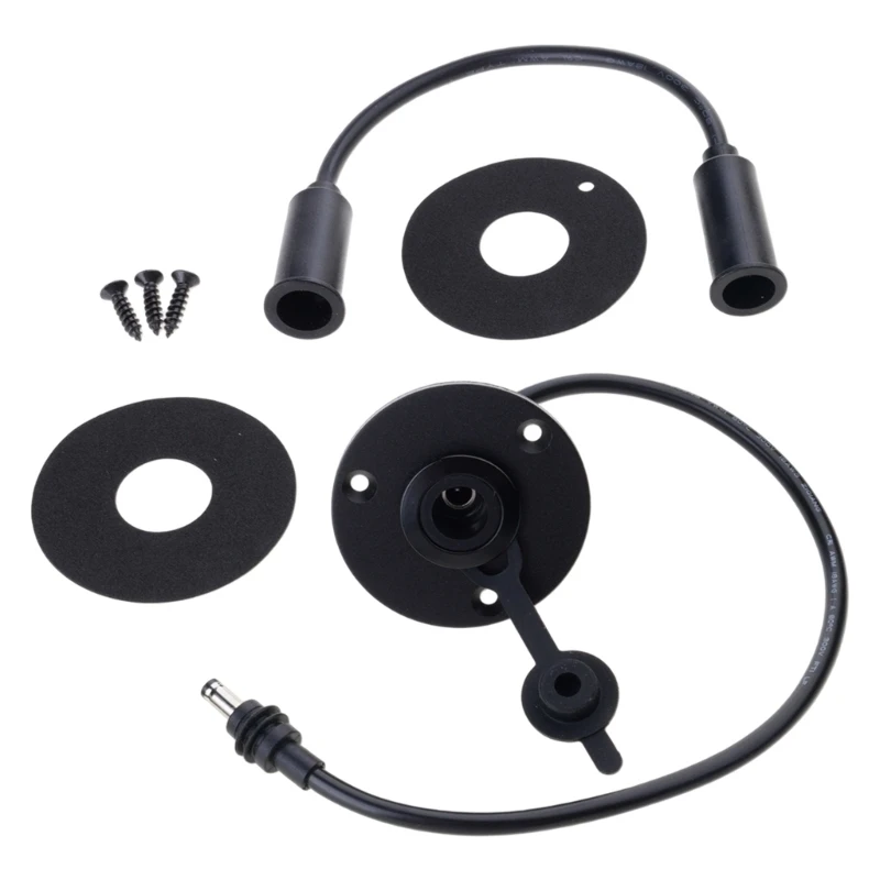 M76E Wall Pass Through Waterproof Cable Pass Through Truck Marine Embedded Panel Mount Connector Easy to Install