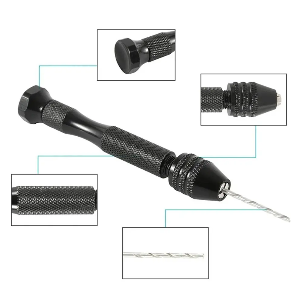 HSS Steel Twist Drill Bit with Keyless Chuck for Manual Hand Drill description 6