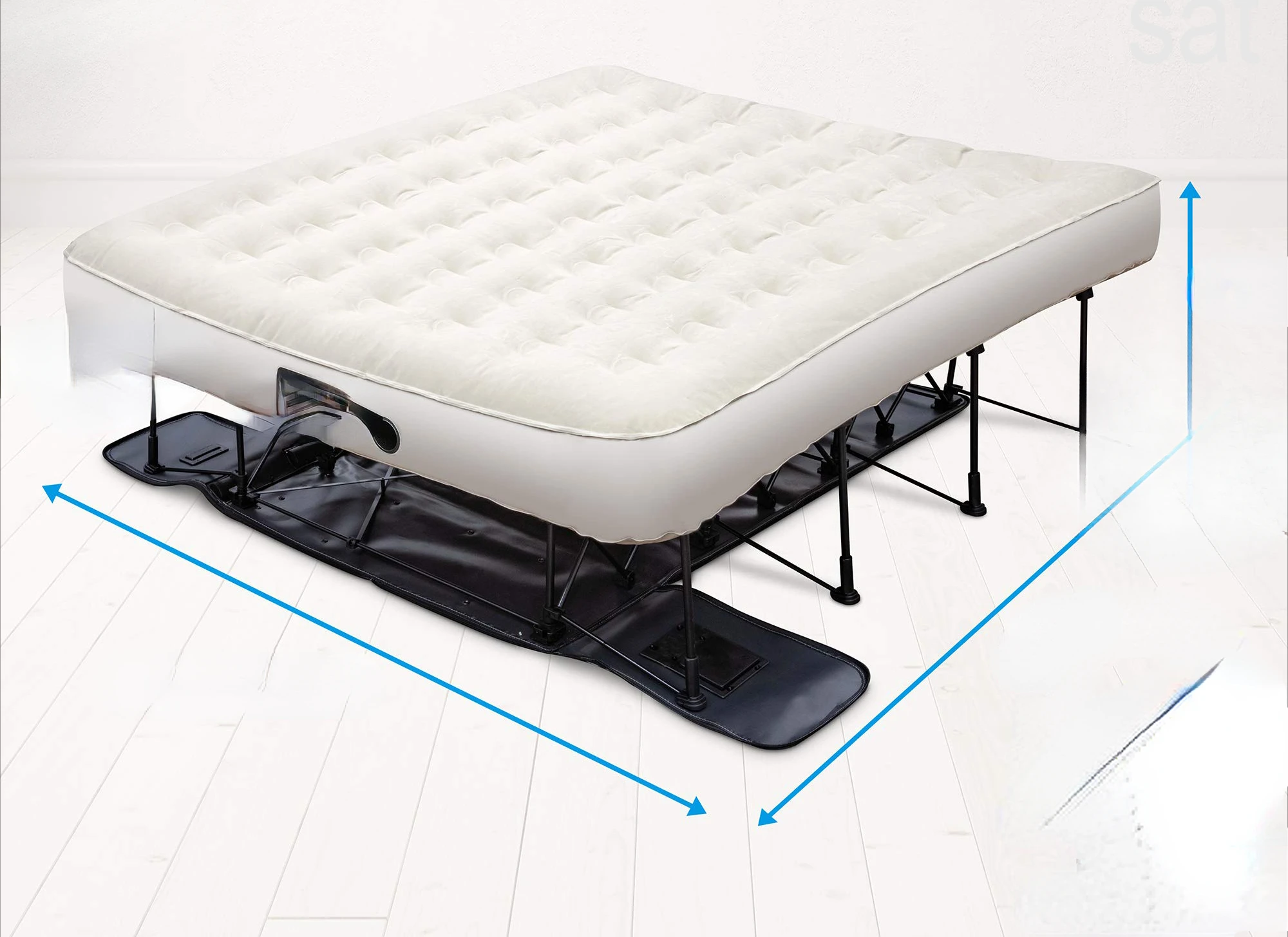 Rolling Box Inflatable Mattress With Frame Home Visitors Travel Vacation Outdoor Camping Automatic Retractable Inflatable Bed