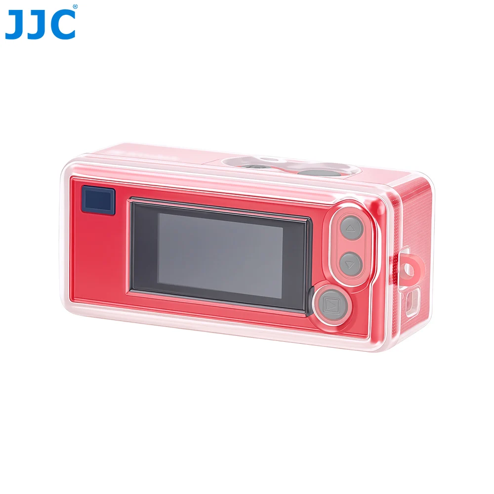 JJC Schutzhülle aus TPU für Kodak Charmera Schlüsselanhänger Digitalkamera Transparente Schutzhülle mit LAR Displayschutzfolie – Detail 7