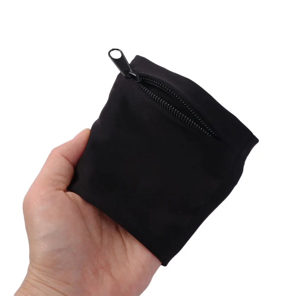 

Lightweight Sports Wristlet Bag Breathable Zipper Closure Cycling Wrist Bag Adjustable Water-Resistant Zipper Wrist Wallet