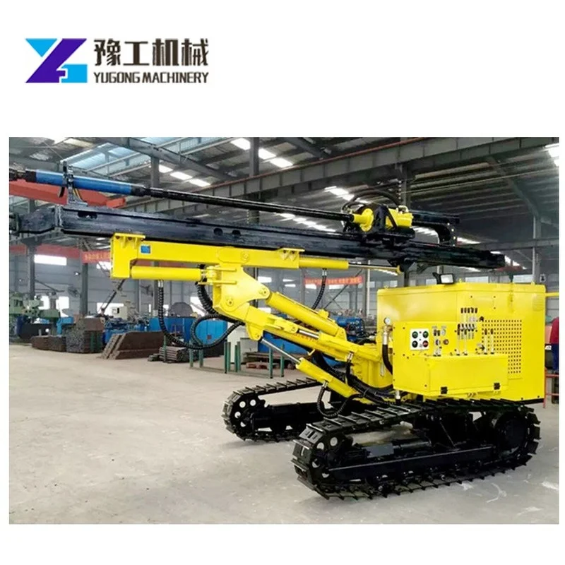 YUGONG Crawler Rotary Down The Hole Hammer Drilling Rig