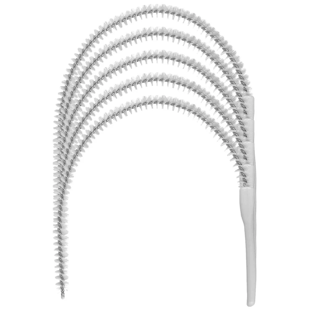 

5pcs Cleaning Stick Sink Snake For Shower Drain Clog Remover Hair Catcher Tool Tub Snake Drain Brush Sewer Hook