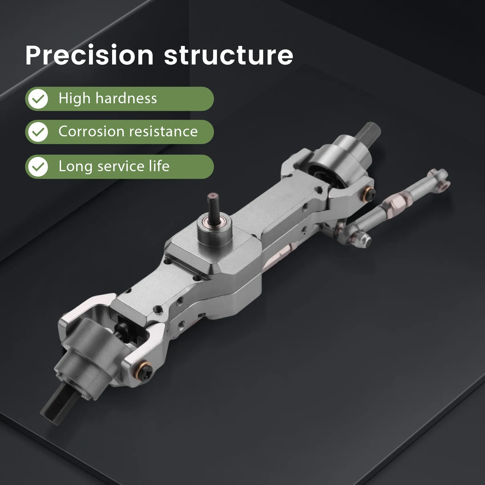 BEDW-Metalen Voor Midden Achter Brug As Versnellingsbak Voor WPL B16 B36 FY004 1/16 RC Auto Vrachtwagen Upgrade onderdelen Accessoires