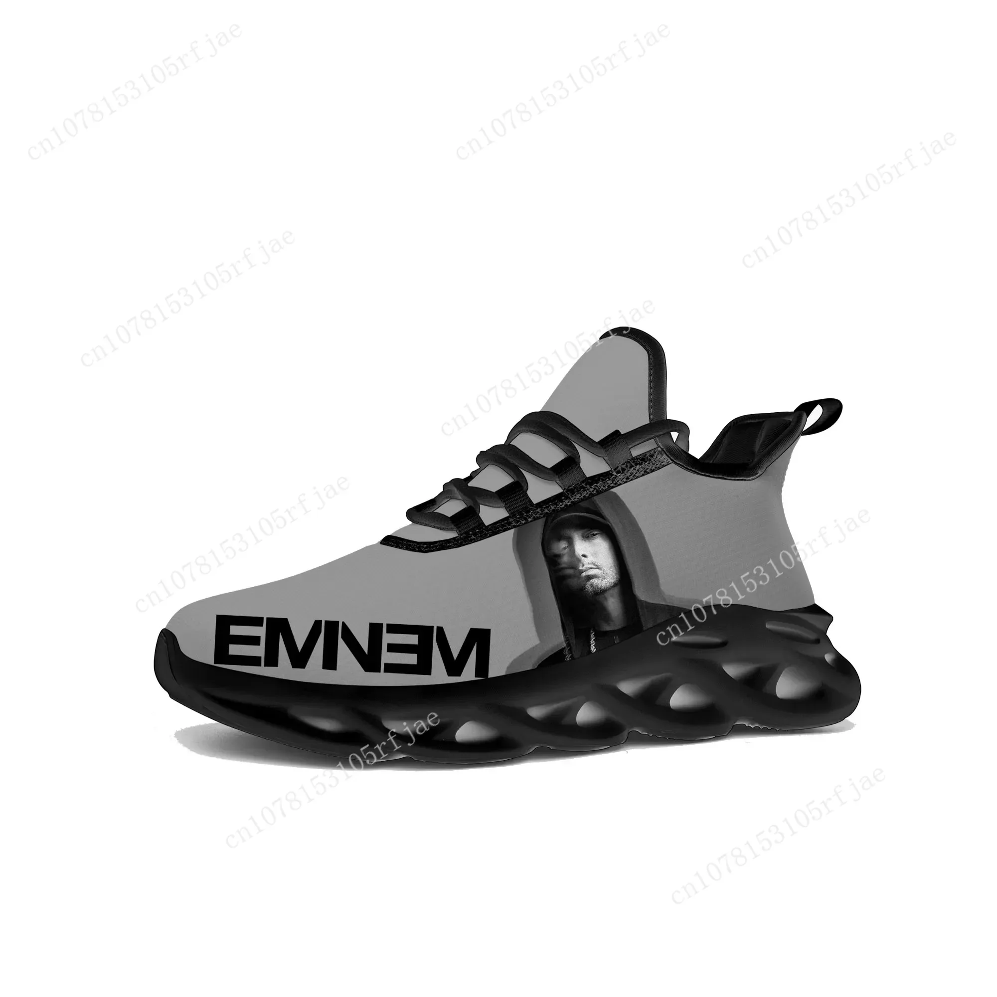 Eminem Hip Hop Rap Flats Sneakers Mens Womens Sports Running Shoes High Quality Sneaker Lace Up Mesh Footwear Tailor-made Shoe