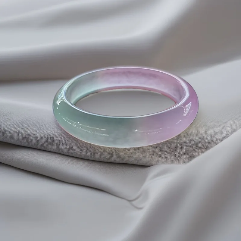 

New Natural, Mid-mountain Water Gradual Change Bracelet Women's