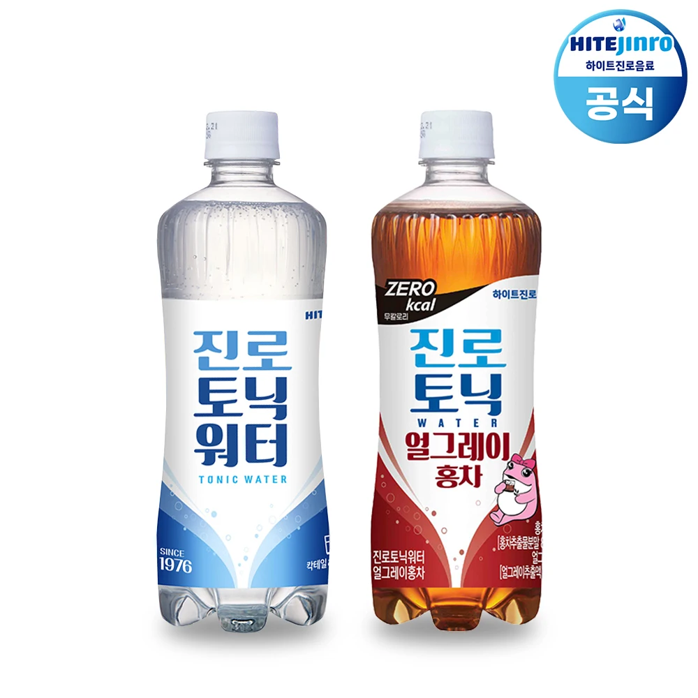 Hite Jinro Jinro tonic Water 600ml x 10 pieces + Earl Gray black tea 600ml x 10 pieces