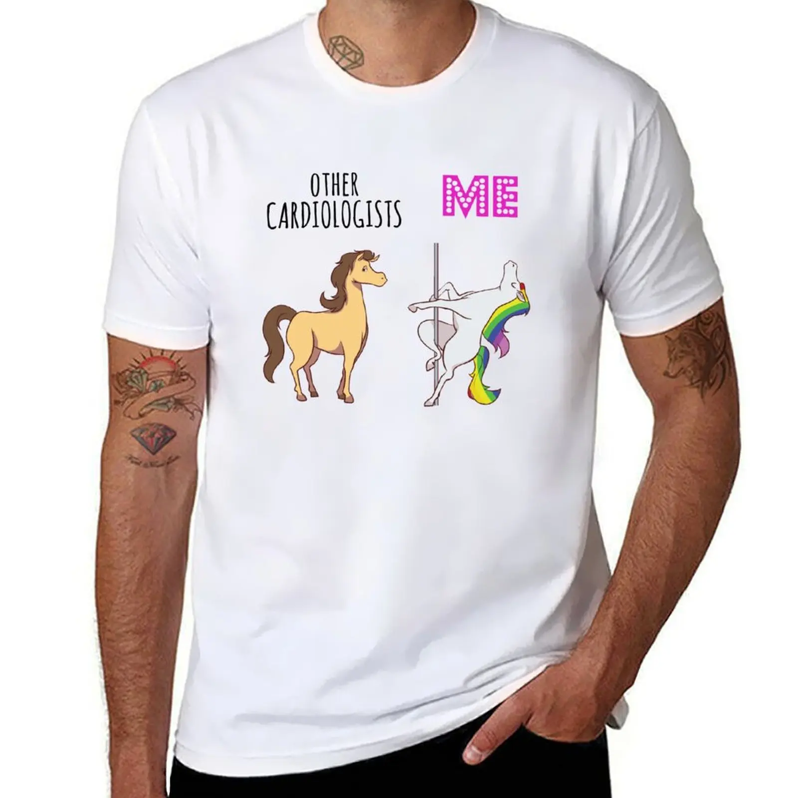 

shirts pack man T-Shirt funny white cotton shirts t for man for t other Unicorn cardiologist