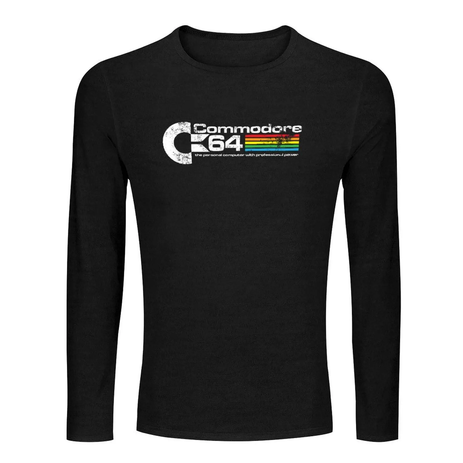 COMMODORE 64 Long T-Shirt graphic t shirt Oversized t-shirt quick-drying t-shirt oversized t shirt black t-shirts for men