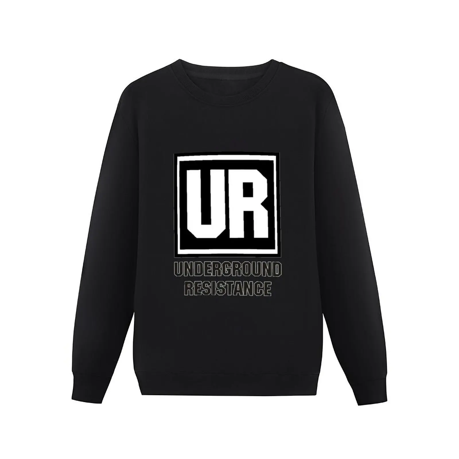 Underground Records Sticker Pullover Hoodie autumn new products sports sweatshirt man