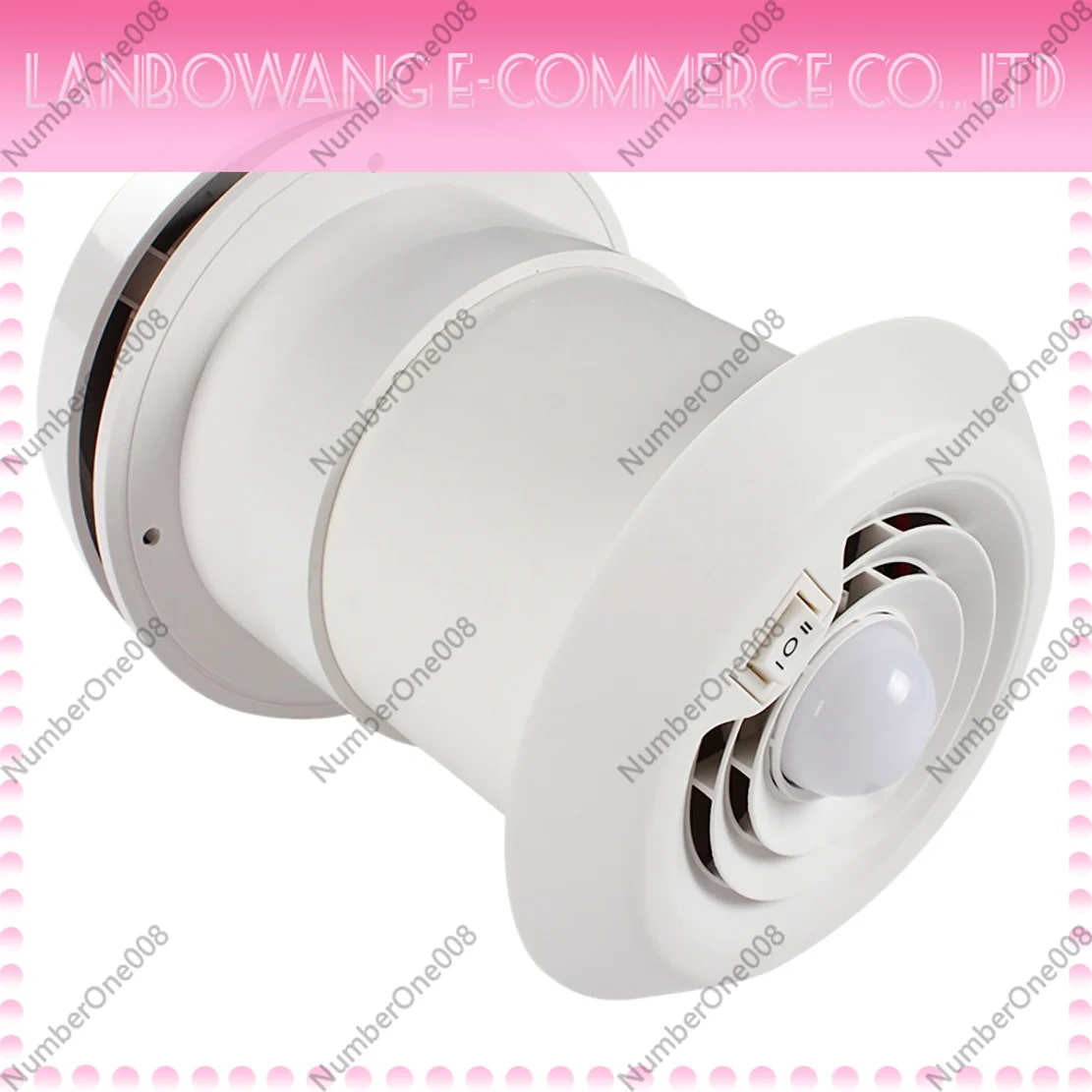 12V RV Roof Ventilation Ceiling Exhaust Fan Air Vent Grille Strong Wind Fan with LED Light for Caravan Motorhome