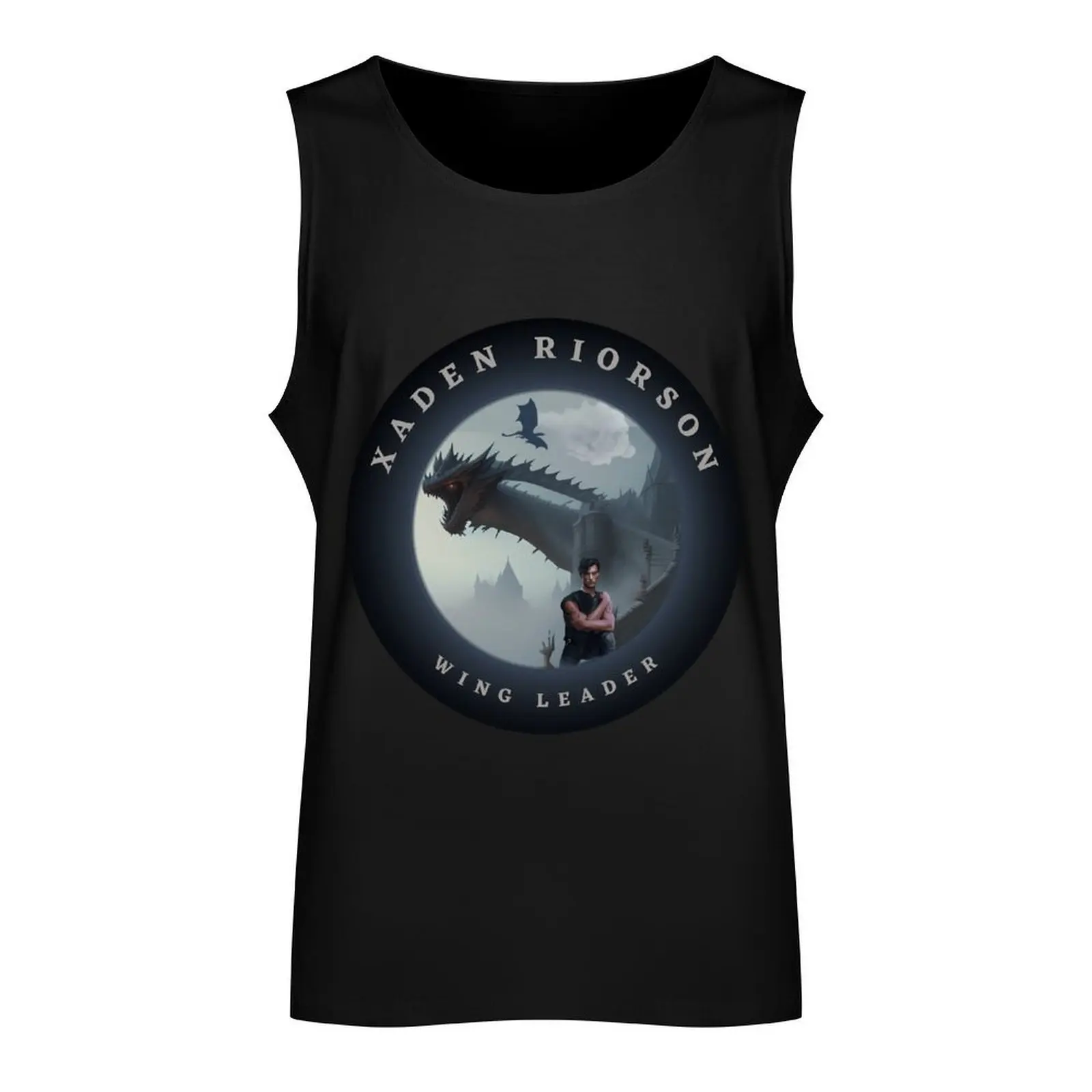 Xaden Riorson - Wing Leader Tank Top anime clothes t-shirt for man sleeveless shirt man gym Men's clothing brands