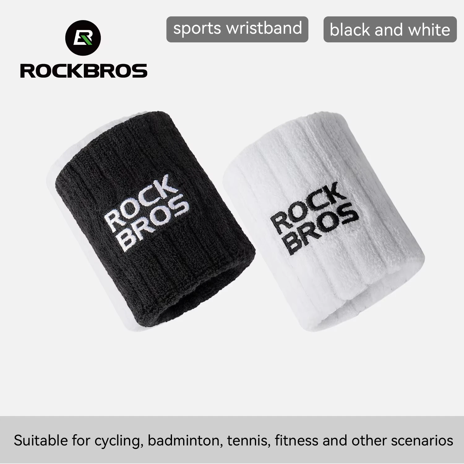 

Регулируемый поддерживающий браслет ROCKBROS для запястья, спортивная повязка для запястья, влагоотводящая спортивная повязка для тенниса, баскетбола, бега