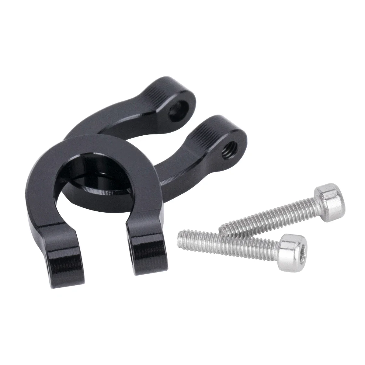 CNC Aluminum Bumper D-ring Tow Hook Hitch Rescue Tow Shackles for 1/10 RC Crawler Car SCX10 TRX4 TF2 D90 CC01 Parts