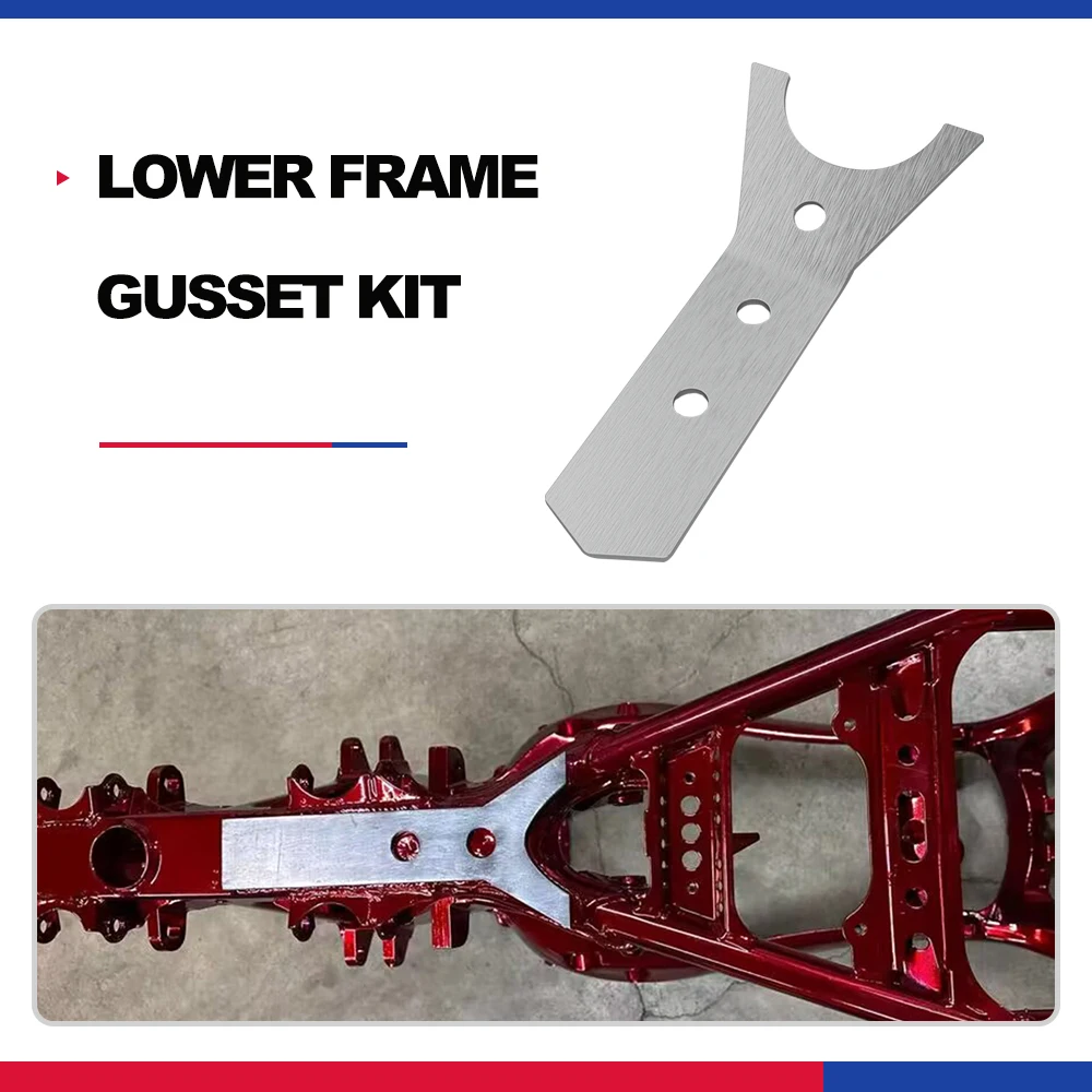 

Lower Frame Gusset Kit parts For Yamaha YFZ 450 R YFZ 450R YFZ450R SE 2009-2024 YFZ450X YFZ 450X 2010-2011 2022 2023 2024