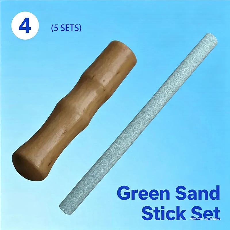 4A‑7Y Sand Stick Oil Stone Set for 801 Leather Skiving Machine, Grinding Deburring Round Blade Sharpening Sewing Spare Parts