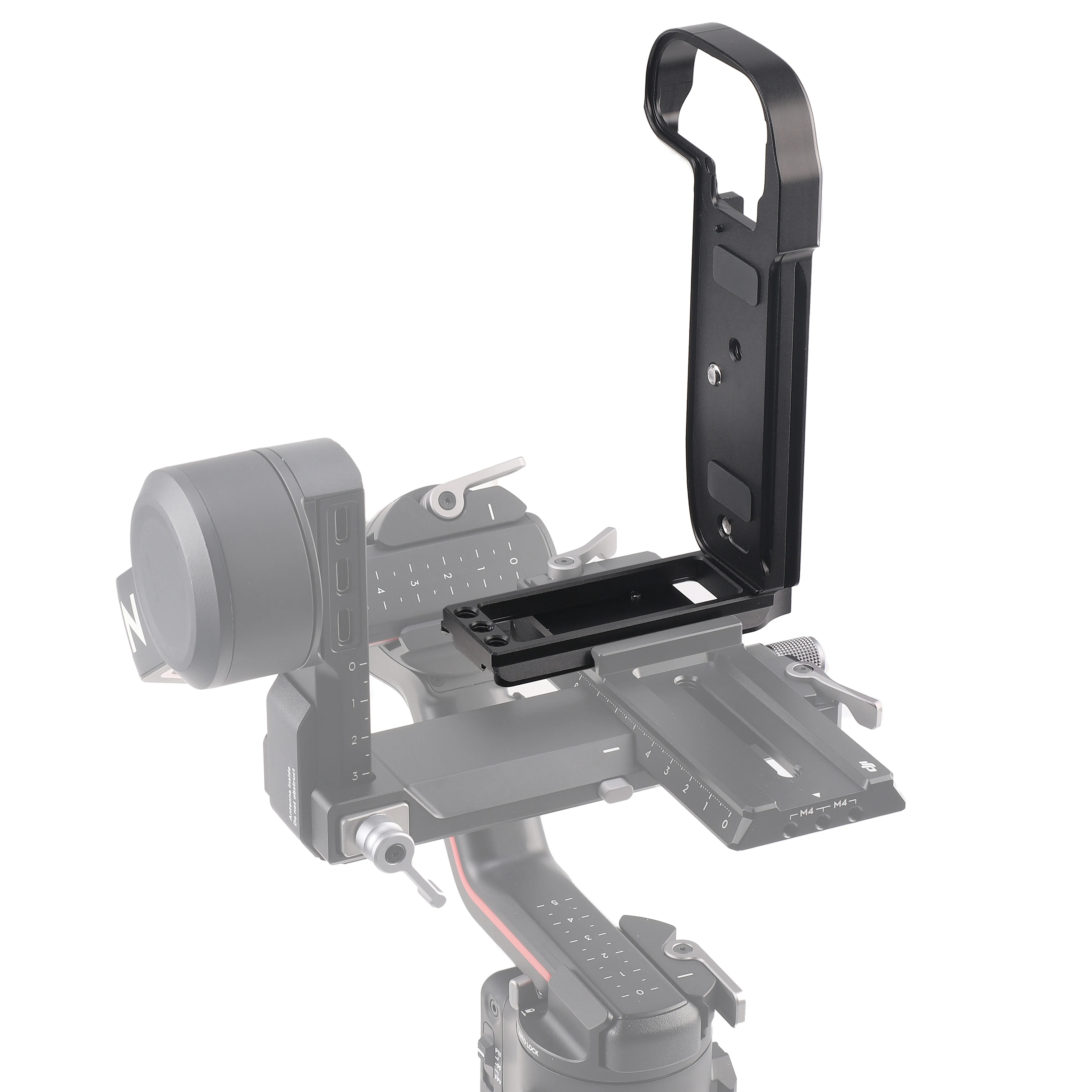 FOTGA-soporte en forma de L para DJI Ronin GH6 o A7M4/A7S3, placa de liberación rápida, disparo de vídeo Vertical, soporte Universal en L para cámara DSLR