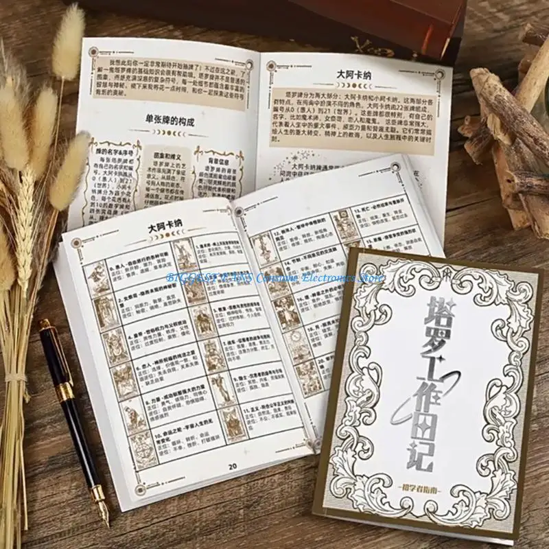 Управляемый дневник Таро для прогресса в обучении и самоанализа