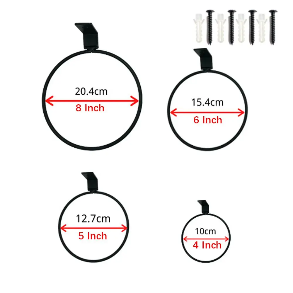 Montaż na ścianie uchwyt na doniczkę pierścień donica stojak na doniczki stojak na doniczki na zewnątrz wystrój balustrada biurowa