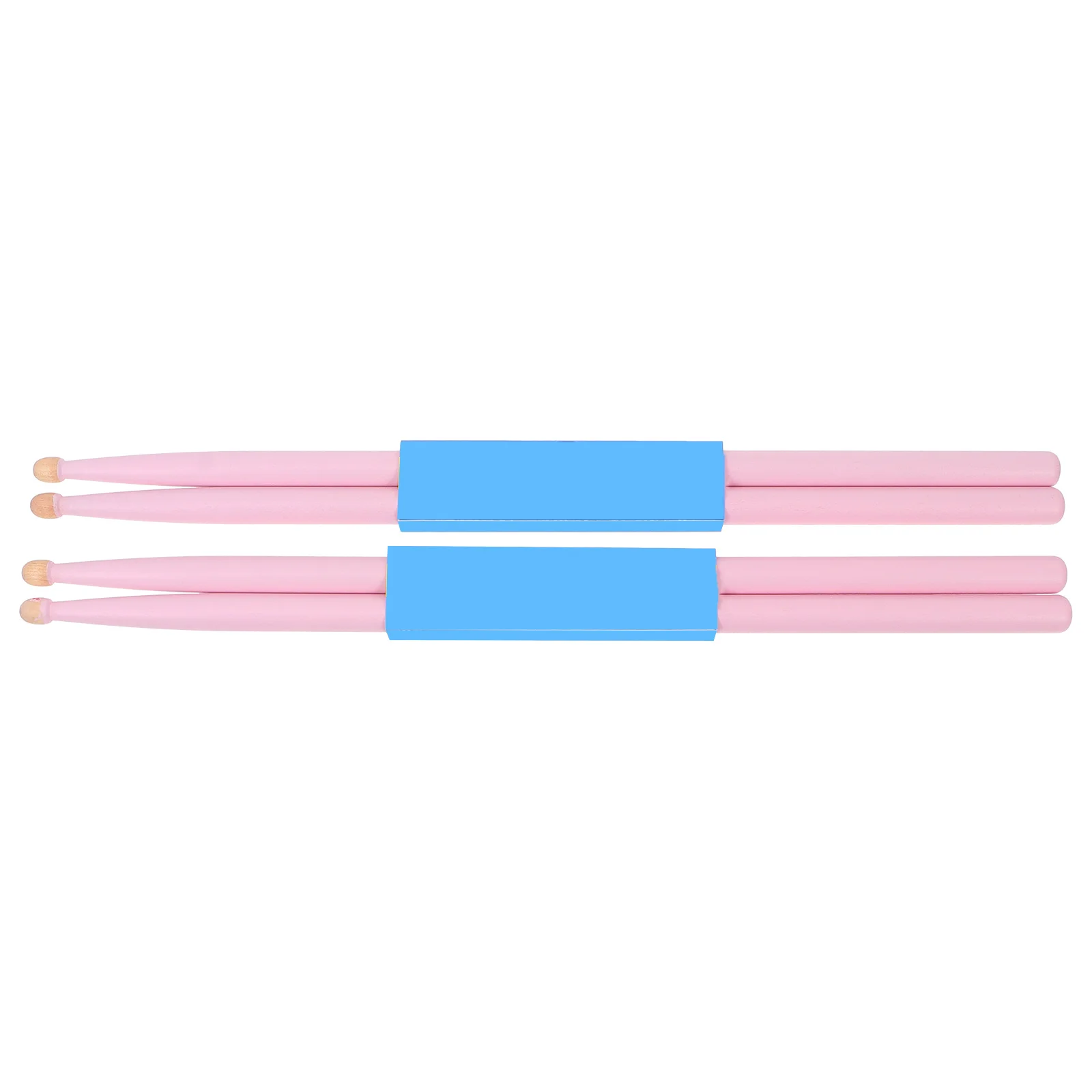 

2 Pairs Drum Stick Drumsticks Percussion Instruments with Cover Maple Wood Hit Student Use