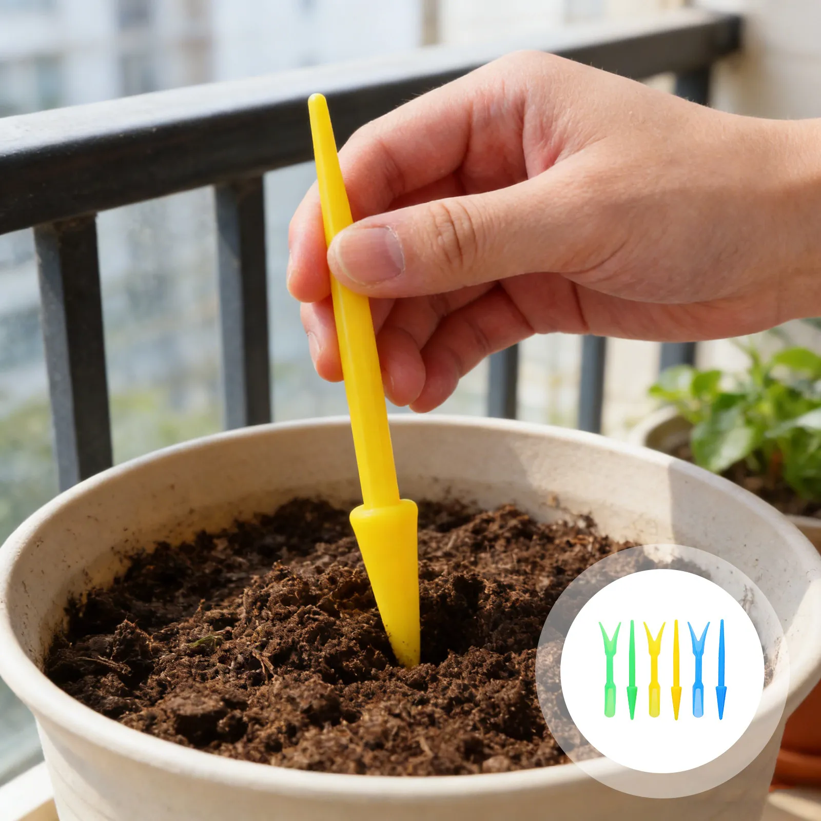 

Набор из 15 пластиковых садовых инструментов: эргономичные ручные инструменты для посева семян, копания, пересадки суккулентов, мини-инструменты для посадки