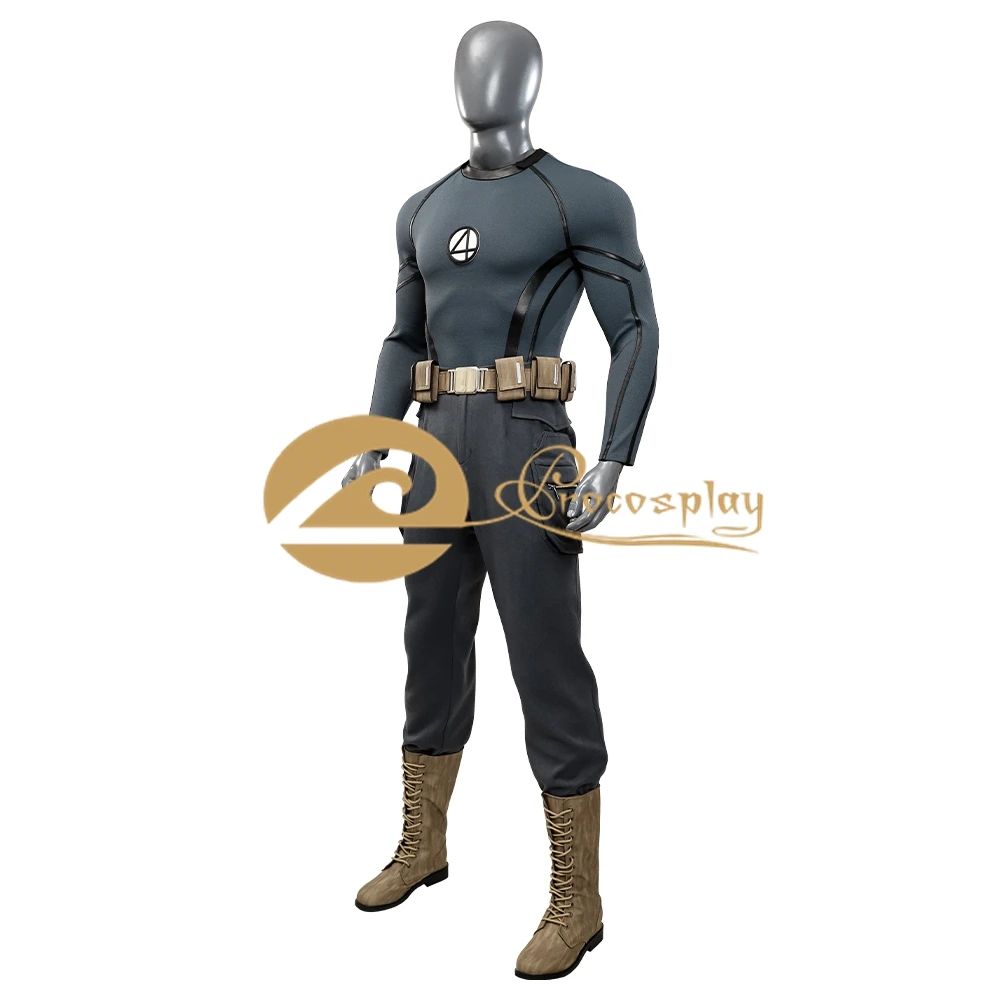 أزياء الشعلة البشرية التأثيرية جوني ستورم 2024 ملابس الفيلم للرجال لحفلات الهالوين #3