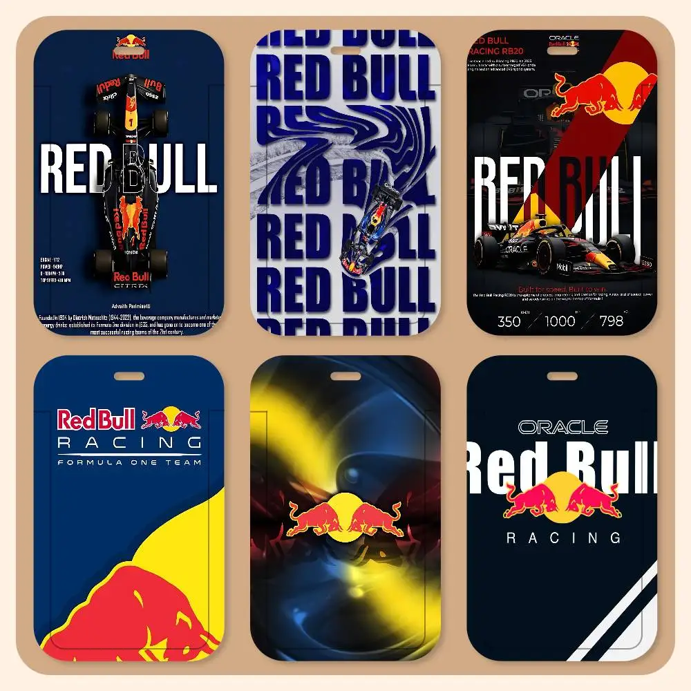 Porta Tarjetas con Cordón con Logotipo de R-Red-BullS, Porta Tarjetas de Identificación para Estudiantes, Porta Tarjetas con Correa para el Cuello, Accesorios de Control de Acceso, Regalos