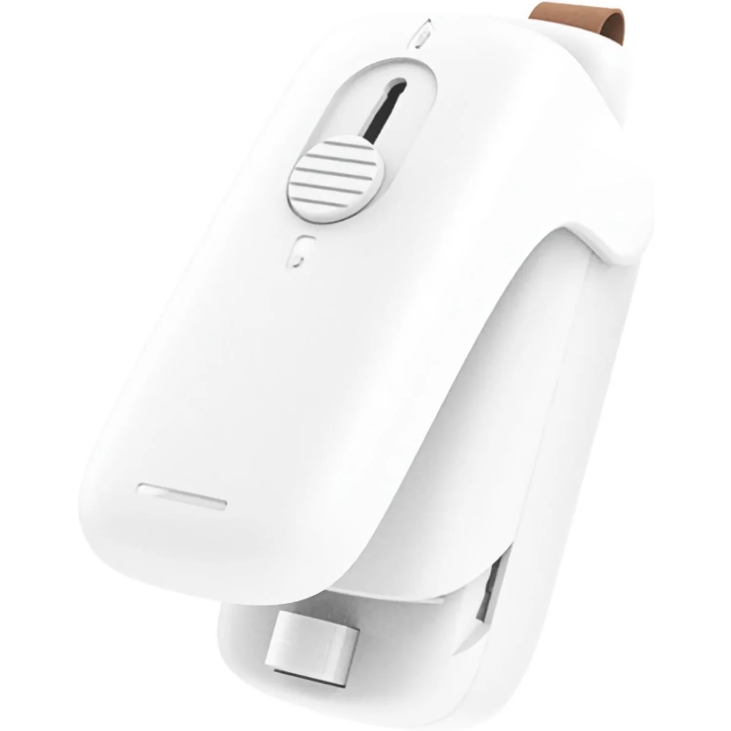 Chip Bag ,  2 in 1 tool that includes   for easy use. This  plastic heat seal vacuum   perfect for sealing Mylar food  bags in t