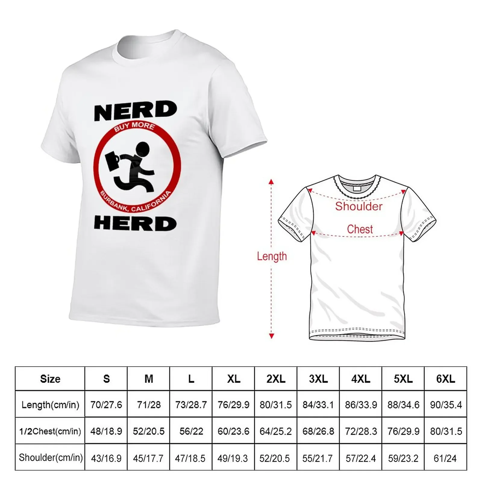 Chuck Nerd Herd T-Shirt sweat customs design your own slim fit t shirts for men