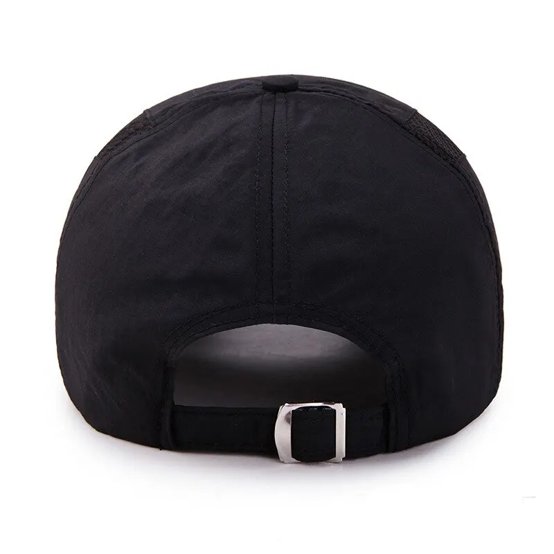 Summer Outdoor Sports Quick-Drying Mesh Baseball Cap Yuda Men Cap Simple Solid Color Hat