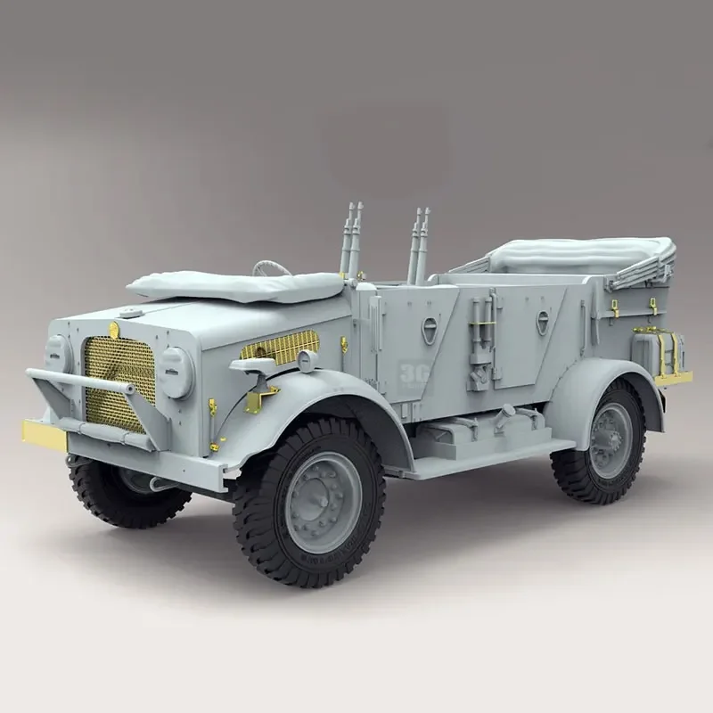 Gecko model Assembly Model Kit 35GM0032 Bedford, Germany 4*2 Wheeled Vehicle 1/35