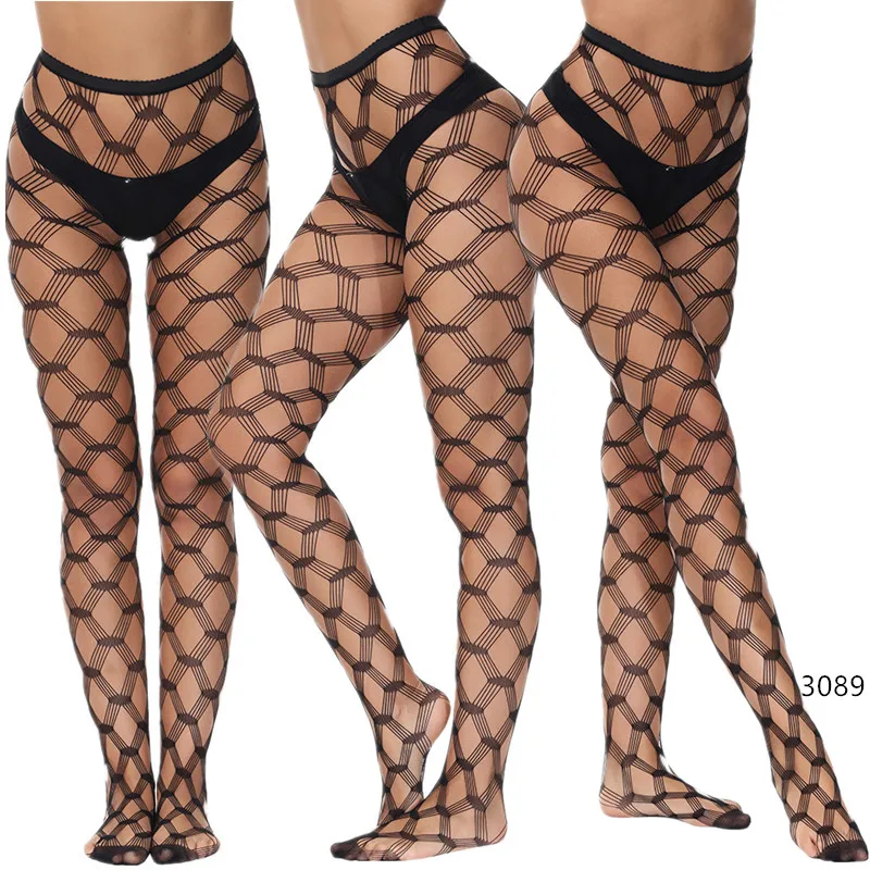

Hot New Women Fishnet Pantyhose Sexy Lingerie Ladies Erotic Lingerie Body Stocking Large Size Stockings Plus Size Women Tights