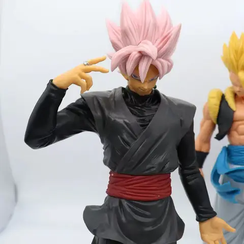 31 cm Dragon Ball Z Anime Actionfigur Super Blue Gogeta Grandista Saiyan Figur PVC Goku Vegeta Goku Black Zamasu Figur Leksak 10 best sales Goku Black - №8