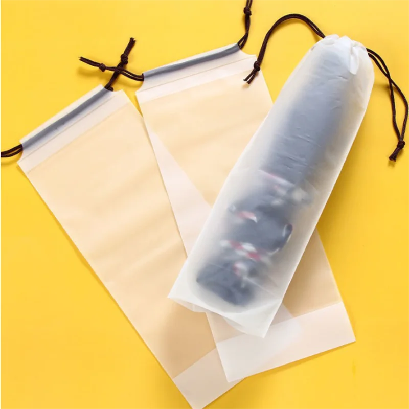 3pcs/set Umbrella Storage Bag Convenient Waterproof Pull Cord Bag Creative Outgoing Storage Bundle Pocket Umbrella Storage Bag